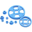 80PcsPlastic DIY Robot Gear Kit Gearbox Motor Gear Set For DIY Car Robot