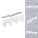 Women Rhinestone Lace Leg Wedding Garter Thigh Ring Belt Bridal Accessorie OZ