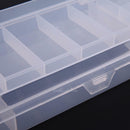 Plastic 9 Compartments Fishing Lure Bait Hook Tackle Storage Box Case Container