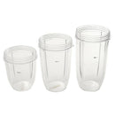 3Pcs Replacement Cups 32 Oz Colossal +24 Oz Tall +18oz Small Cup+3 Lids For
