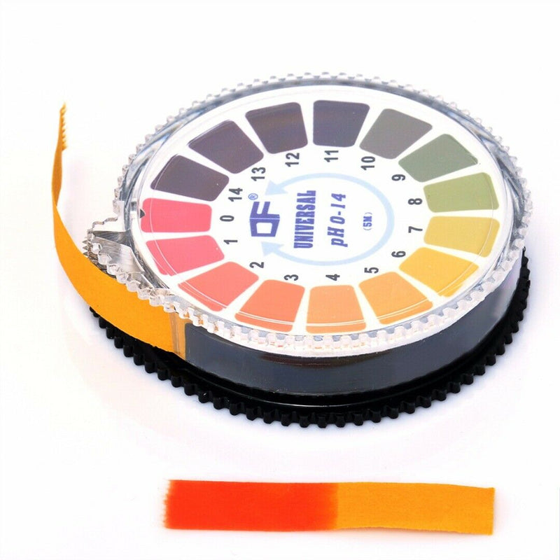 5M PH Test Strips Tester Urine Saliva Test Paper Roll Full Range 0-14