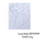 Christmas Bear Joint DIY Metal Scrapbook Embossing Craft Cutting Die