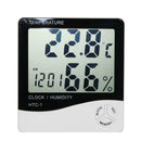 HTC-1 Large Screen Home High Precision Indoor With Alarm Clock Thermomet TWS