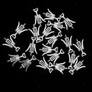 20 Pieces Wine Bottle Opener Design Pendant Cork Screw for Keychain Necklace DIY