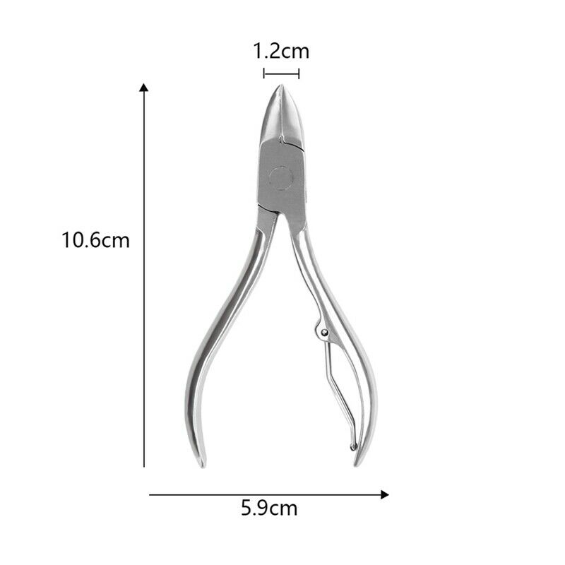 Stainless Steel Cuticle Nipper Plier Cutter Toenail Clippers Nail Art Clipp A1E5