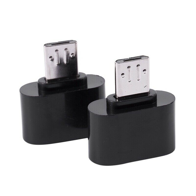 2PCS Micro-USB Male to USB 2.0 OTG Adapter Converter For Android Tablet Pho T3Y1