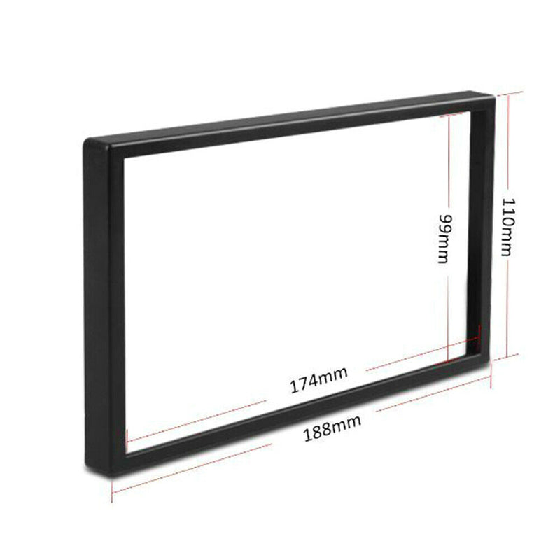 Universal Double DIN Frame/Trim/Surround Face Front Aperture Car Radio Frame AU!