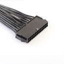 30cm 24 Pin Triple PSU Power Supply Extension Cable for Computer ATX Mining