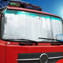 Foldable Jumbo Extra Large Sun Shade Truck Van Car Windshield Visor Block CoP3C