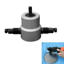 Double Head sheet cutting hine / bit attachment metal plate cutter L1P3