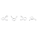 6mm Gas Fuel Filter Petrol Pipe Hose Line + 4 Clips for Scooter Dirt Bike