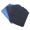 12pcs Iron On Patches Repair Elbow Knee Denim Applique for Sweater Clothes
