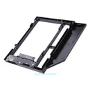 Universal 9.0 / 9.5mm Aluminum Optical Drive Notebook Hard Drive Bay Bracket