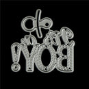 1Pcs Its A Boy Design Metal Cutting Dies For DIY Scrapbooking Album Paper ME