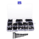 Black-force 12.9 Screw Alloy Level Hexagon Steel Plug Head Cap Screws Series Set