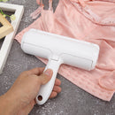 2-way Pet Dog Cat Hair Remover Lint Removal Brush Clothes Sticking Roller