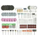 166Pcs 1/8 inch Rotary Tool Polishing Wheel Drill Accessory Set Grinding Sa