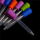1PC Newborn Baby Kids Silicone Plastic Feeding Medicine Dropper Spoon Burette LJ