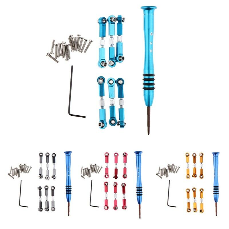 For WLtoys Upgrade Metal Adjustable Rods A959B A969 A979 K929 RC Car Parts, S3H4