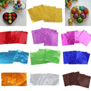 400pcs Candy Foil Wrappers Confectionery Chocolate Sweet Package Foil Papers