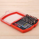 1X(41Pcs Hand Repairing Set Screwdrivers Bits Mini Ratchet Wheel Wrench Spa
