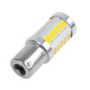 2pcs Amber 1156PY BAU15S PY21W Led 33SMD Car Tail Turn Brake Reverse Signal M3N9