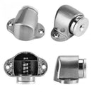 Zinc Alloy Magnetic Door Holder Stopper Doorstop Wall Safety Catch Floor P1 E8O1