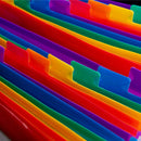 Rainbow Organ Bag 24-Layer Organ Package A4 Classification Test Papers Tool A
