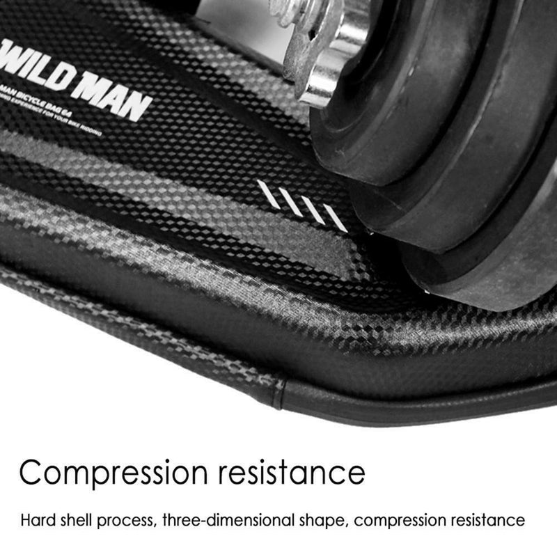 Waterproof Triangle Pouch Hard Bicycle Bag Frame Front Head Top Tube Case