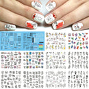 Abstract Art Design Mixed DIY Nail Art Water Transfer Stickers Decals Manicure
