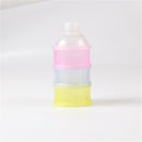 Portable Baby Feeding Milk Food Bottle Container 3 Cells Grid Practical Box  3c
