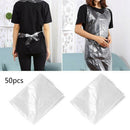 50Pcs/set Universal Disposable Sleeveless Waterproof Plastic Apron Newest Useful