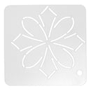 2Pcs Plastic Flower Quilting Stencil Template for Stitching Painting Craft