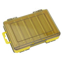 Squid Jig Box Both Side Storage Lure Case Holder Yellow 12 Compartments