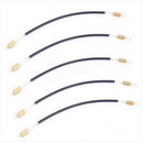 5pcs 4/4 Violin Tailpiece Tail Guts Black J7G8