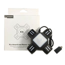 Portable USB Adapter Gaming Keyboard and Mouse Adapter Console Converter for
