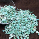 100g 7-11mm DIY Natural Amazonite Stones Mineral Specimens Crystal Stone A