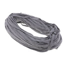 12mm Cotton Gray Flat Cord Drawstring Drawcord Handles Lace Trim for Clothes