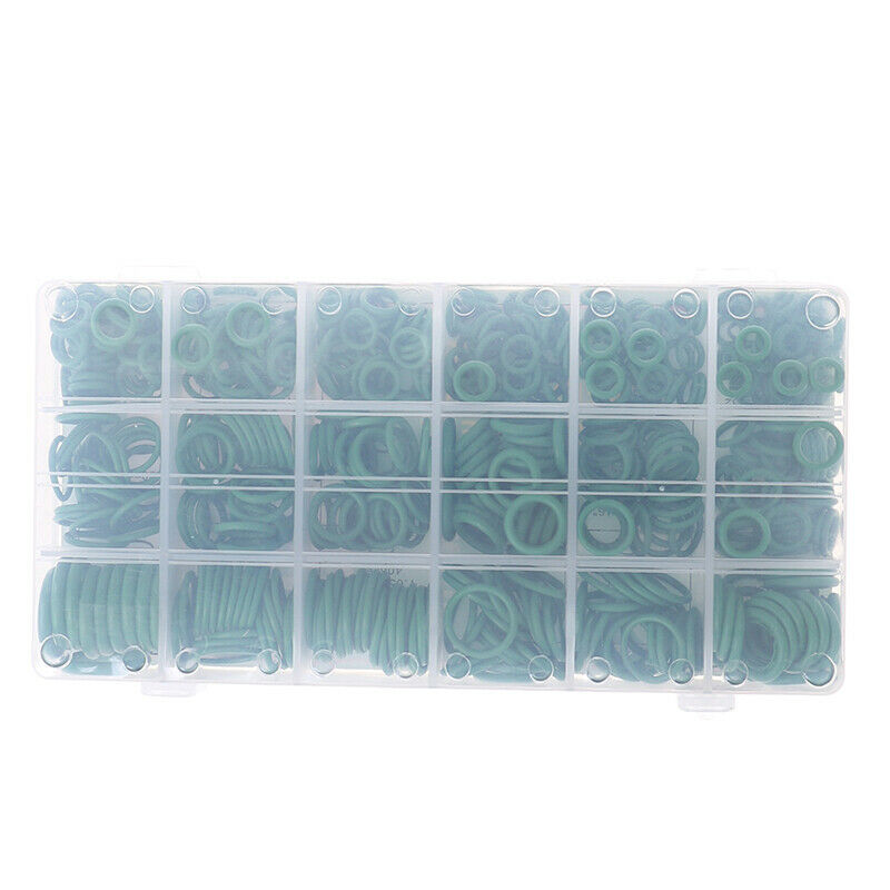 530Pcs Seal O-ring R134a Repair Car Air Conditioning Rubber Sealant Box SetB Kw