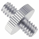 5 Pieces 1/4 inch Male to 1/4 inch Male Metal Threaded Screw Adapter Tripod J8Z3