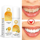 60ml Orange Teeth Cleaning Mouth Fresh Whitening Dental Foam Tooth 2019 D6A7