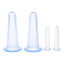 4pcs Traditional Chinese Silicone Anti Cellulite Massage Vacuum Cup Cuppings