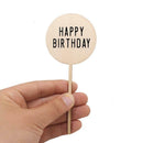 Birthday Cupcake Topper DIY Party Favors Kit,