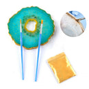 DIY  Shimmer Metallic Pigment Pearlescent Colorant Pen for Jewelry Making Mold#
