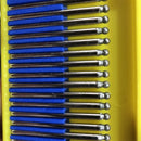 30 Diamond Grinding Head Round 2Mm Drill Bit Coated Ball Burr Handle 3Mm fo