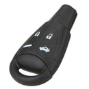 Replacement 4 Buttons Keyless Entry Remote Car Key Fob Shell Case Cover and