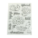 Peacock Clear Silicone Rubber Stamps for DIY Scrapbooking/photo Album Decor