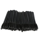 100Pcs One-Off Disposable Eyelash Brush Mini Mascara Wand Applicator Makeup
