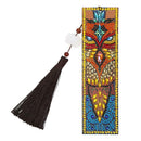DIY Special Shaped Diamond Painting Creative Leather Bookmarks with Tassel