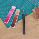 DIY Leather Edge Treatment Roller Pen Sandalwood Edge Oil Pen+2 Brass Heads